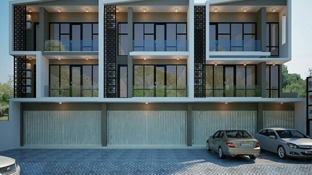Ruko Baru 3 lantai daerah ngagel