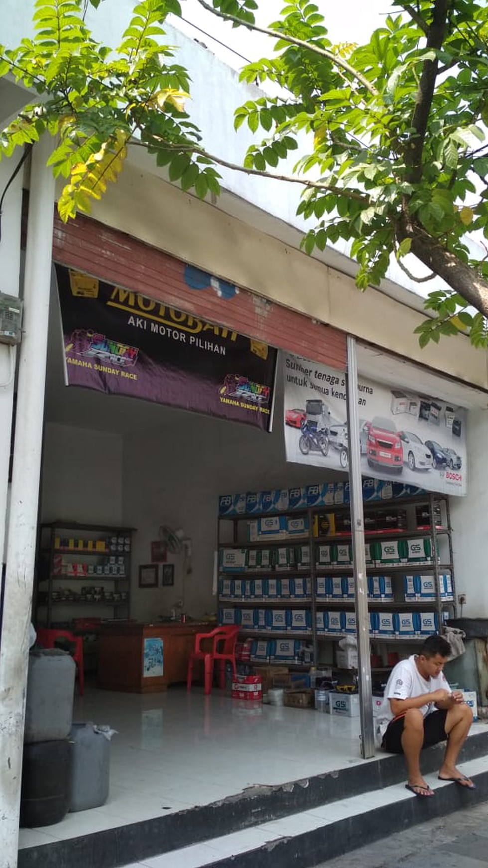 Ruko Tengah Kota proses bangun