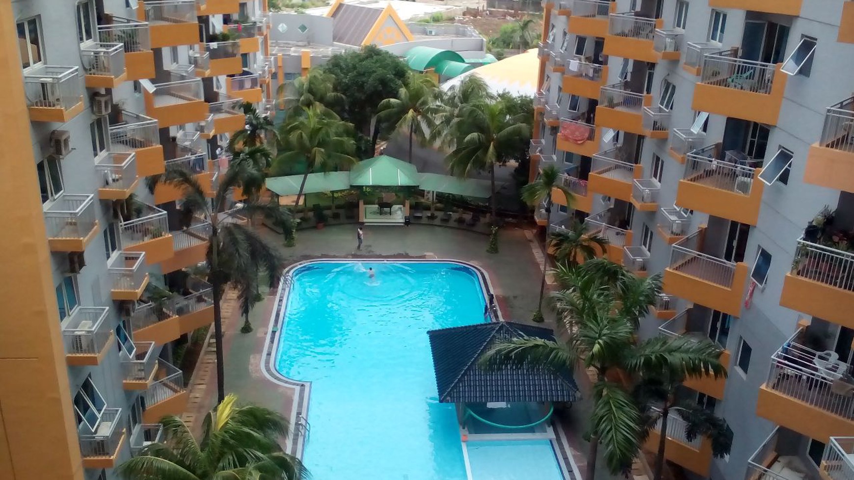 Menara Kondominium Tower D Lantai 3 View Pool