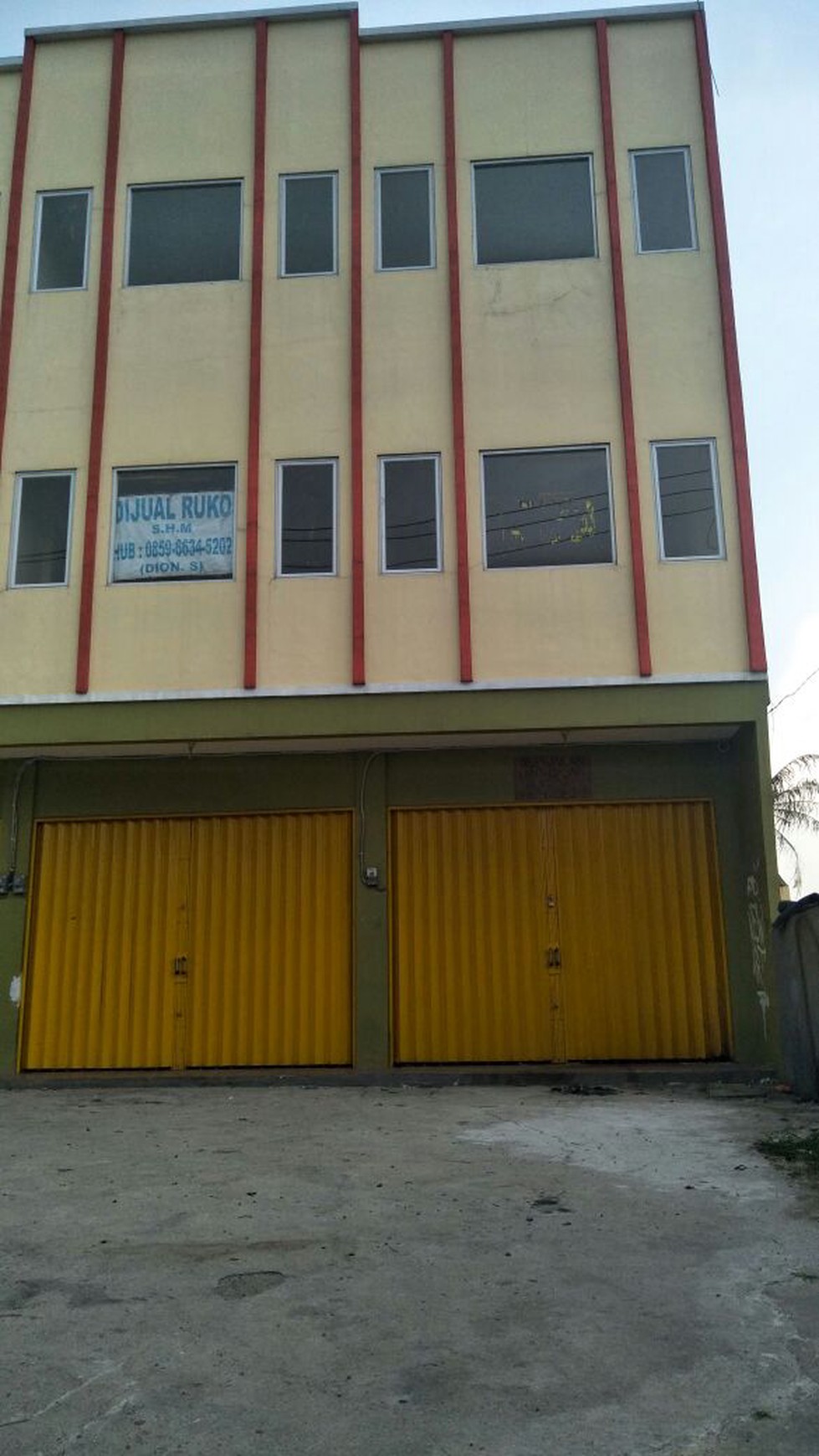 Disewakan Ruko Baru di Dekat Pom Bensin Gita (Jl. Raya PLP Curug) - Tangerang