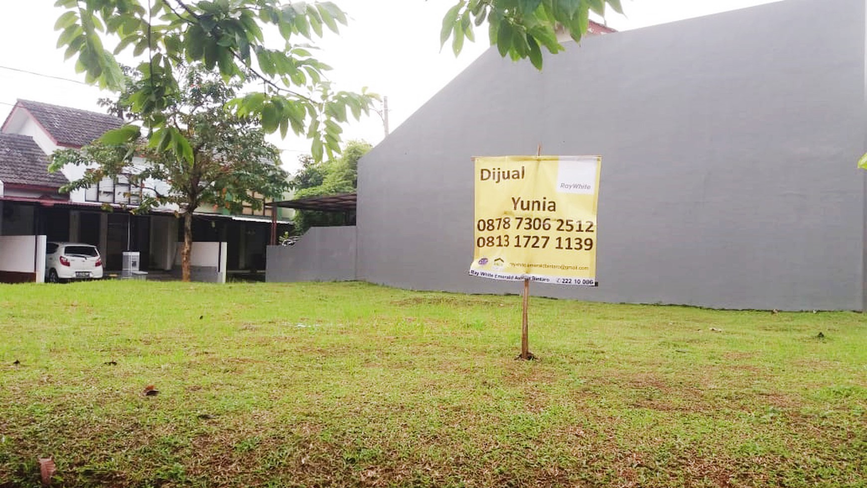 Kavling Luas di Kawasan Gracia Residence, Graha Raya