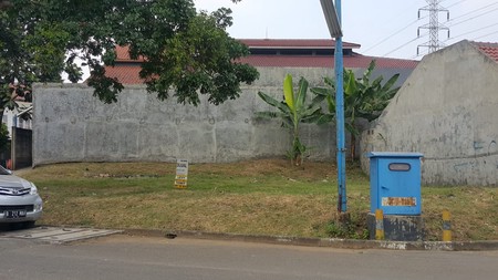 Dijual Kavling Posisi Hoek di Jl. Palem Putri - Palem Semi, Karawaci