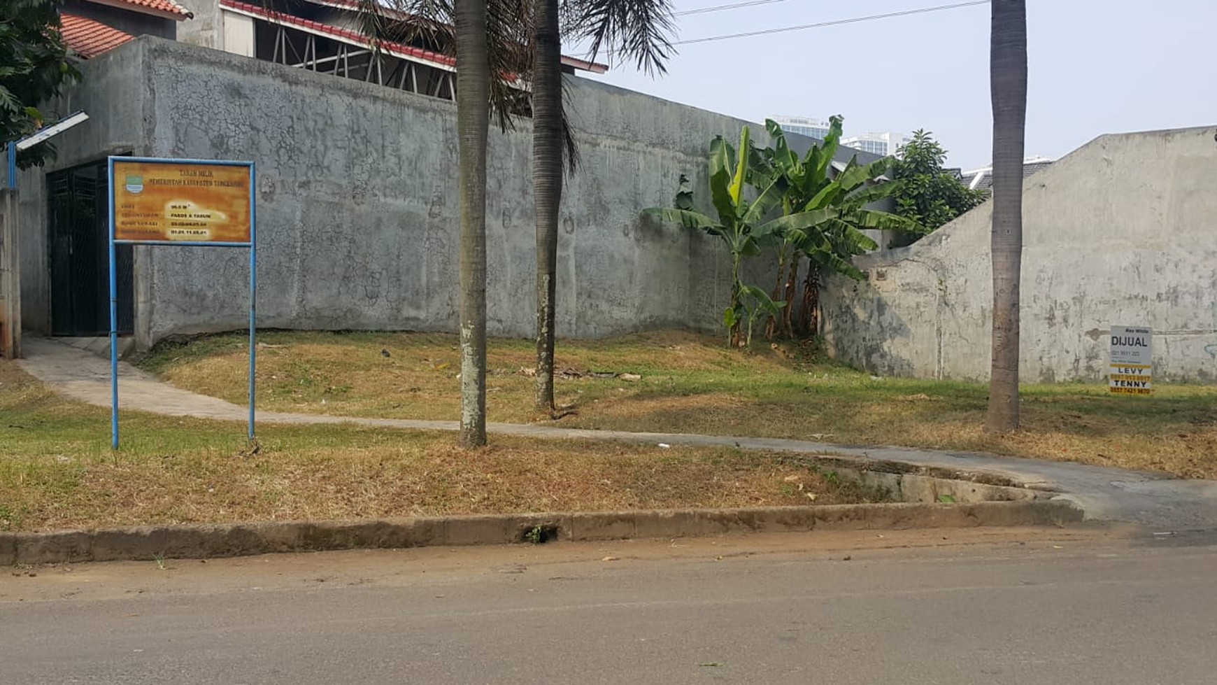 Dijual Kavling Posisi Hoek di Jl. Palem Putri - Palem Semi, Karawaci