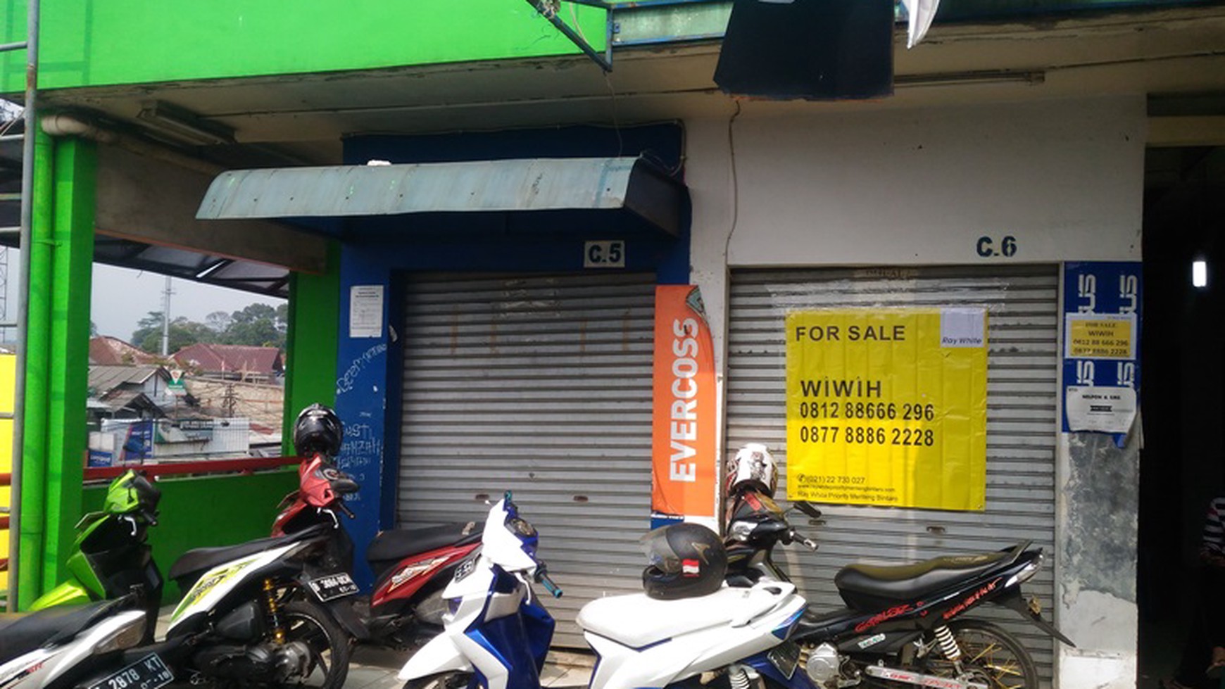 Kios Pasar Ciawi 2X2m harga 270Jt harga murah nego sampai deal