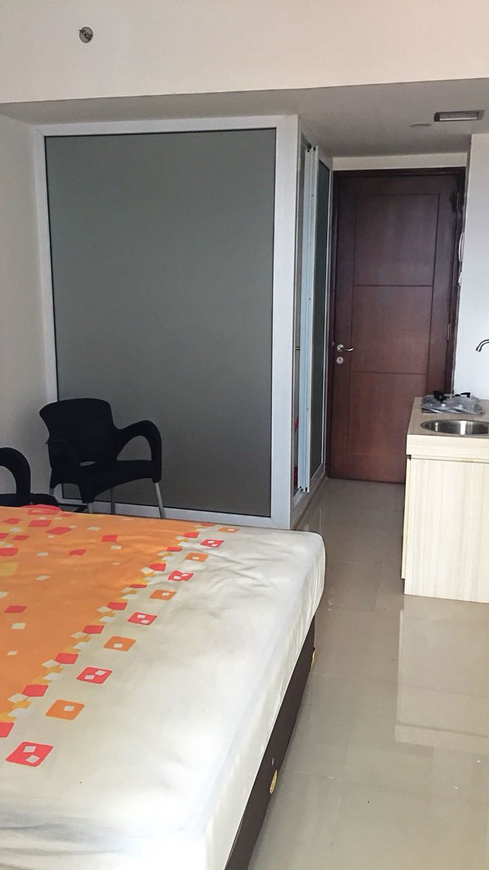 1 UNIT APARTEMEN TIPE STUDIO, HANYA 400 JUTA, DI VIVO APARTEMEN.