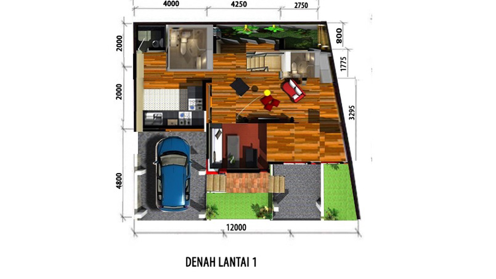 Rumah Baru Gress Minimalis 2 Lantai Cluster di Cipayung Ciputat