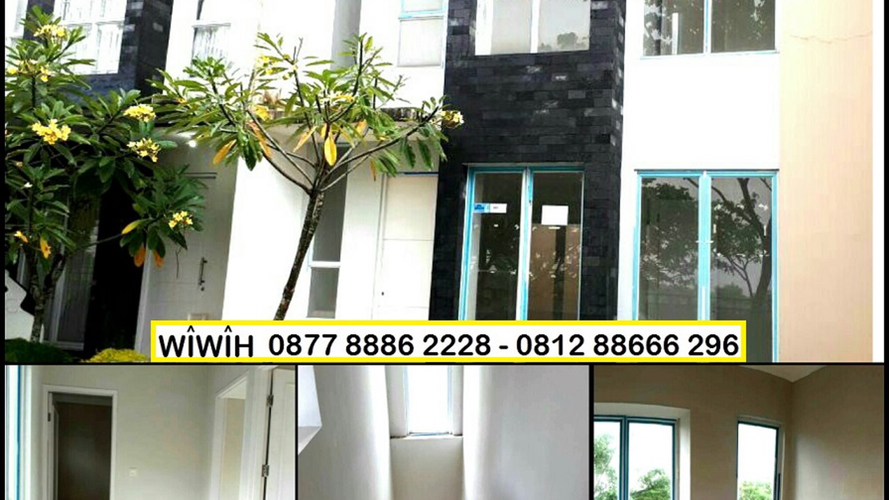 Rumah Cantiq Minimalis Cluster Ayana Lt 84m harga 1.3M, nego sampai deal