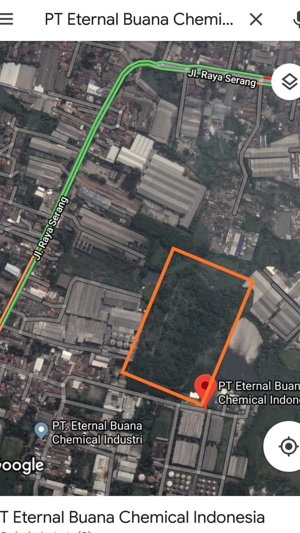 KAVLING SIAP BANGUN DI CIKUPA TANGERANG