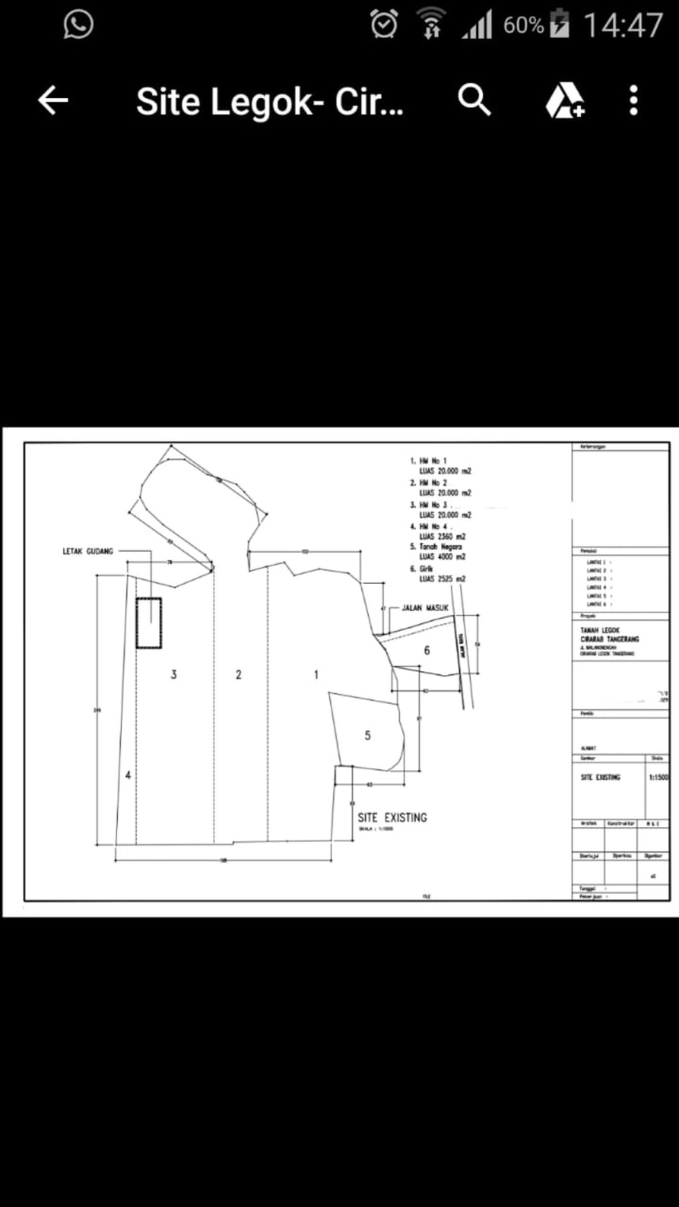kavling komersial izin sudah ada