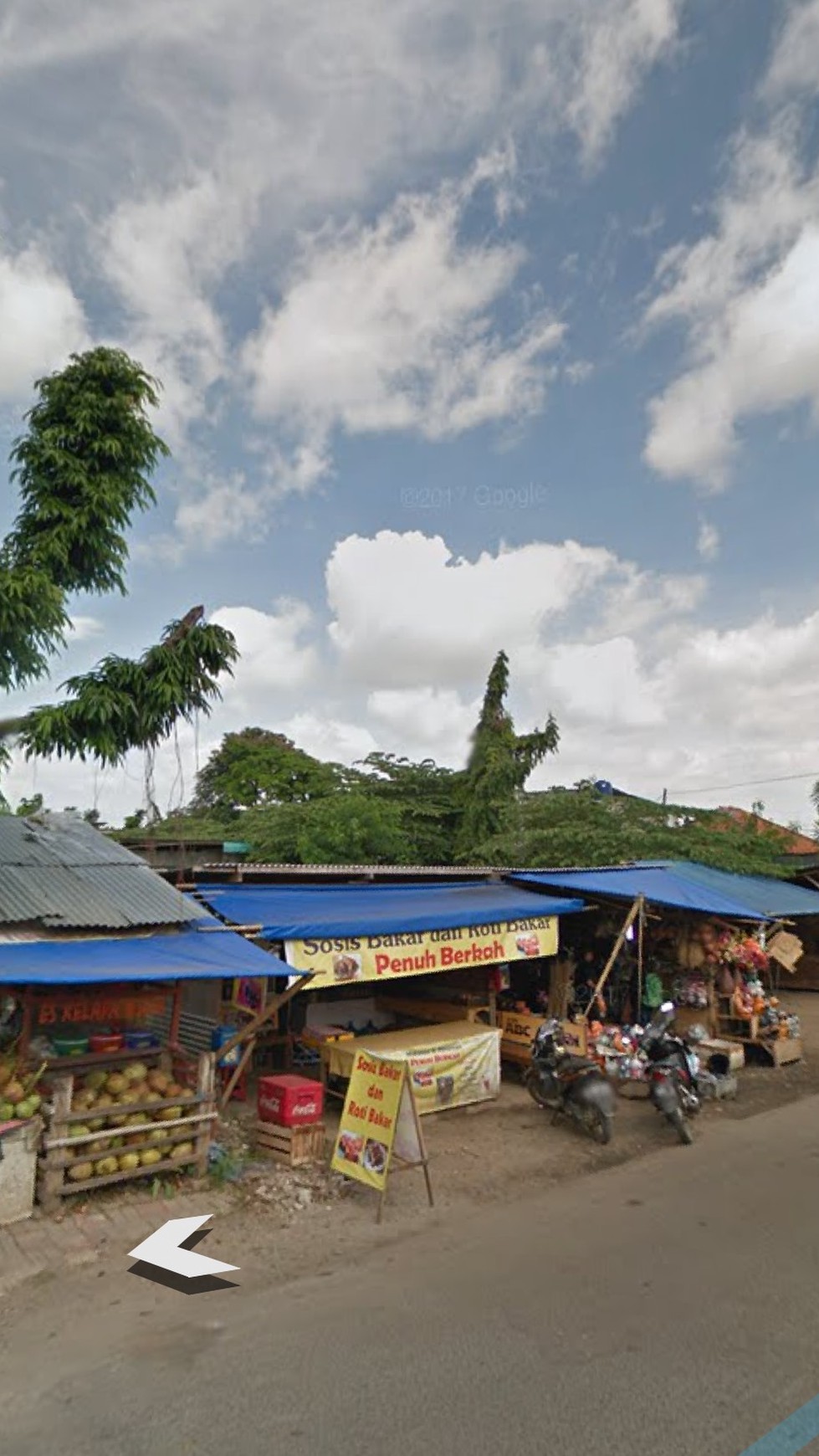 Tanah PINGGIR JALAN RAYA di Raden Fatah Ciledug, Luas 2500 M, 400 Juta / TAHUN NEGO.