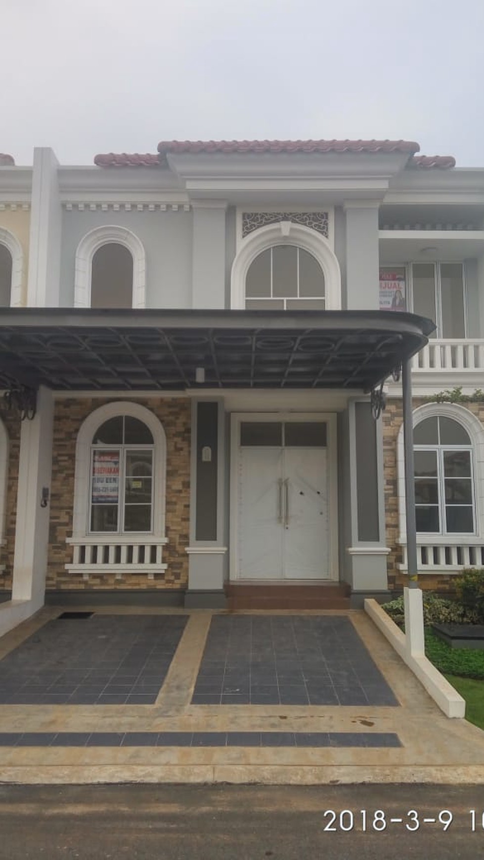 Rumah Baru 2 lantai di cluster JGC, Cakung Jakarta Timur