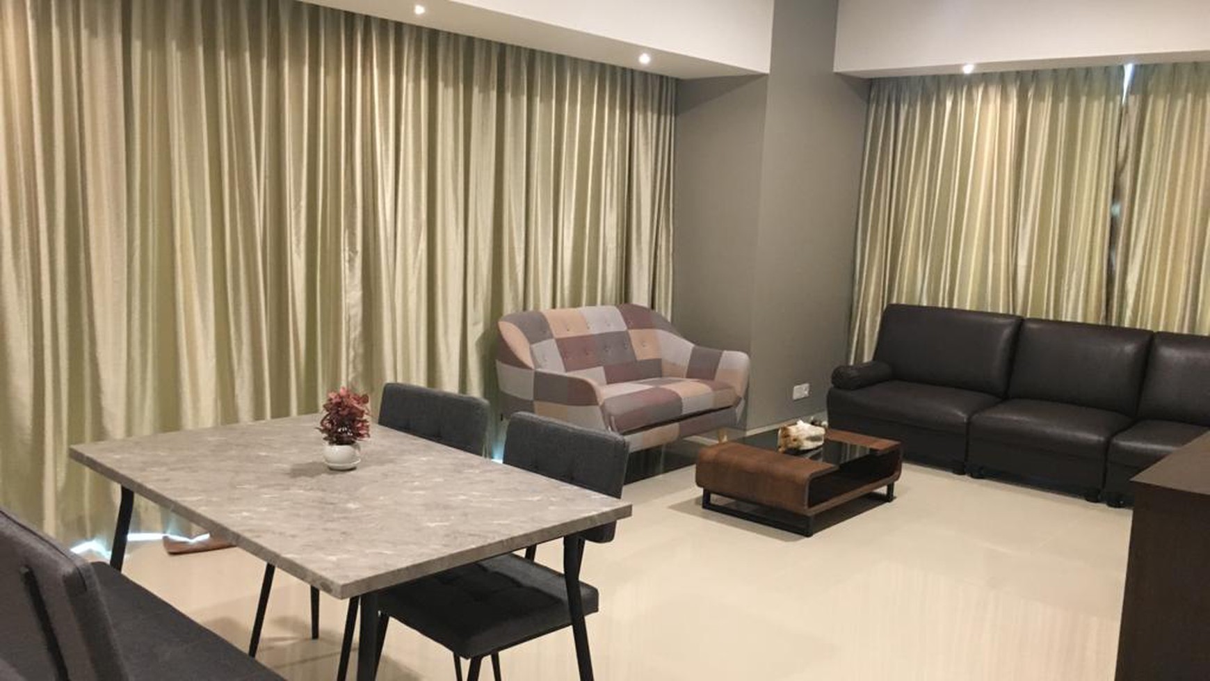 Disewakan Apartment U-Residence Type 2BR Luas Bangunan Lebih Besar- Lippo Karawaci