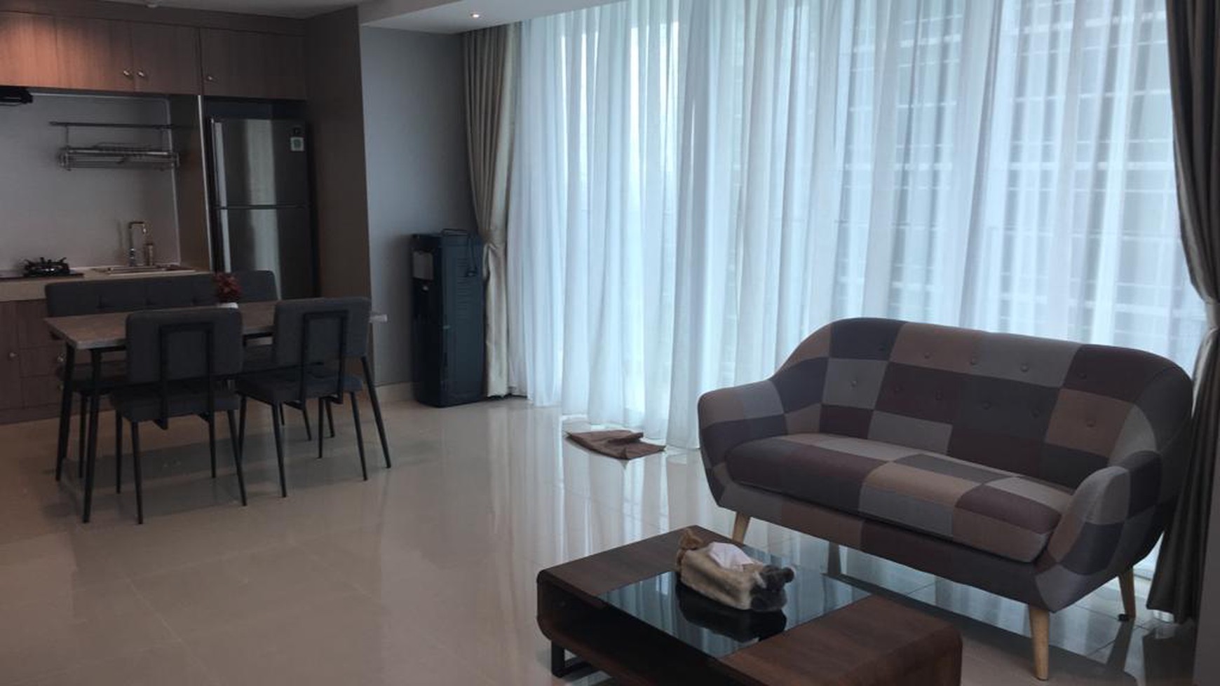 Disewakan Apartment U-Residence Type 2BR Luas Bangunan Lebih Besar- Lippo Karawaci