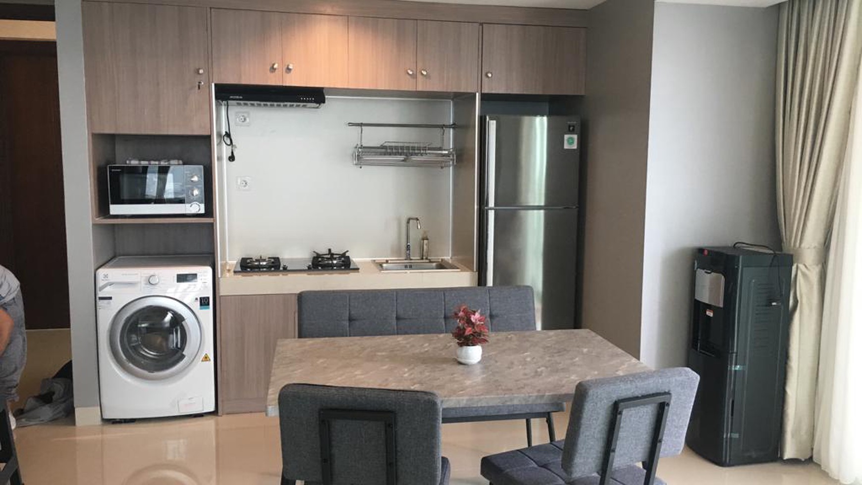 Disewakan Apartment U-Residence Type 2BR Luas Bangunan Lebih Besar- Lippo Karawaci