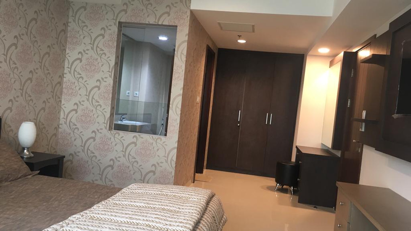Disewakan Apartment U-Residence Type 2BR Luas Bangunan Lebih Besar- Lippo Karawaci