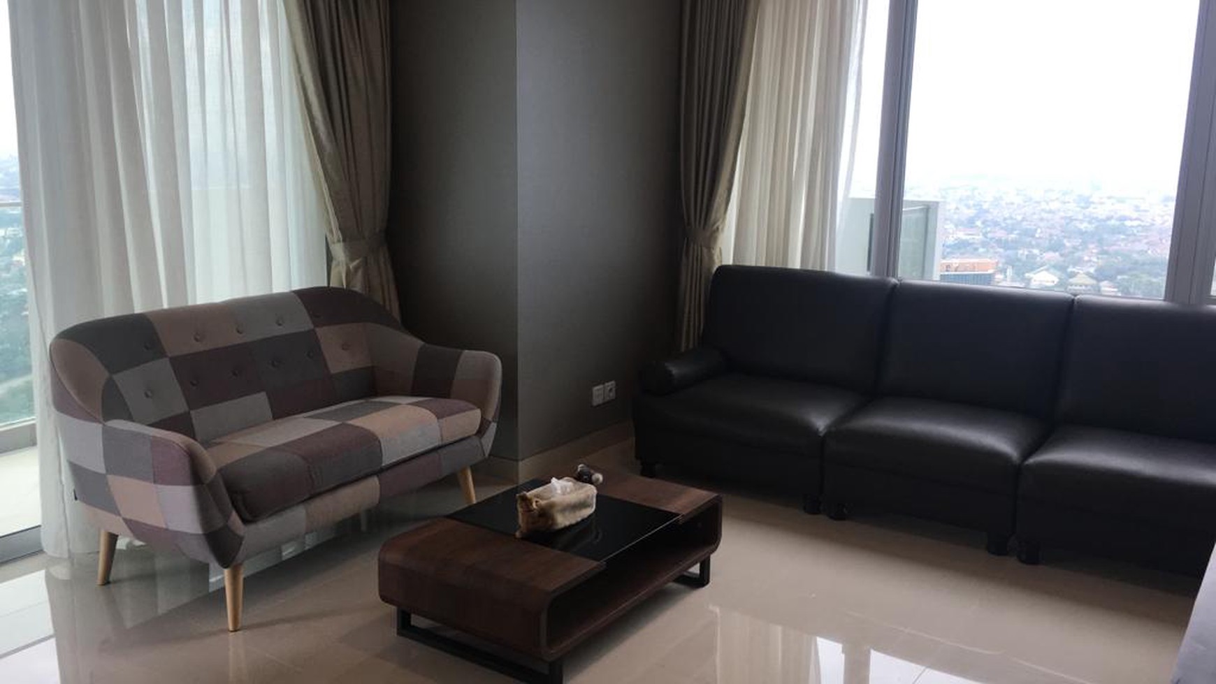 Disewakan Apartment U-Residence Type 2BR Luas Bangunan Lebih Besar- Lippo Karawaci