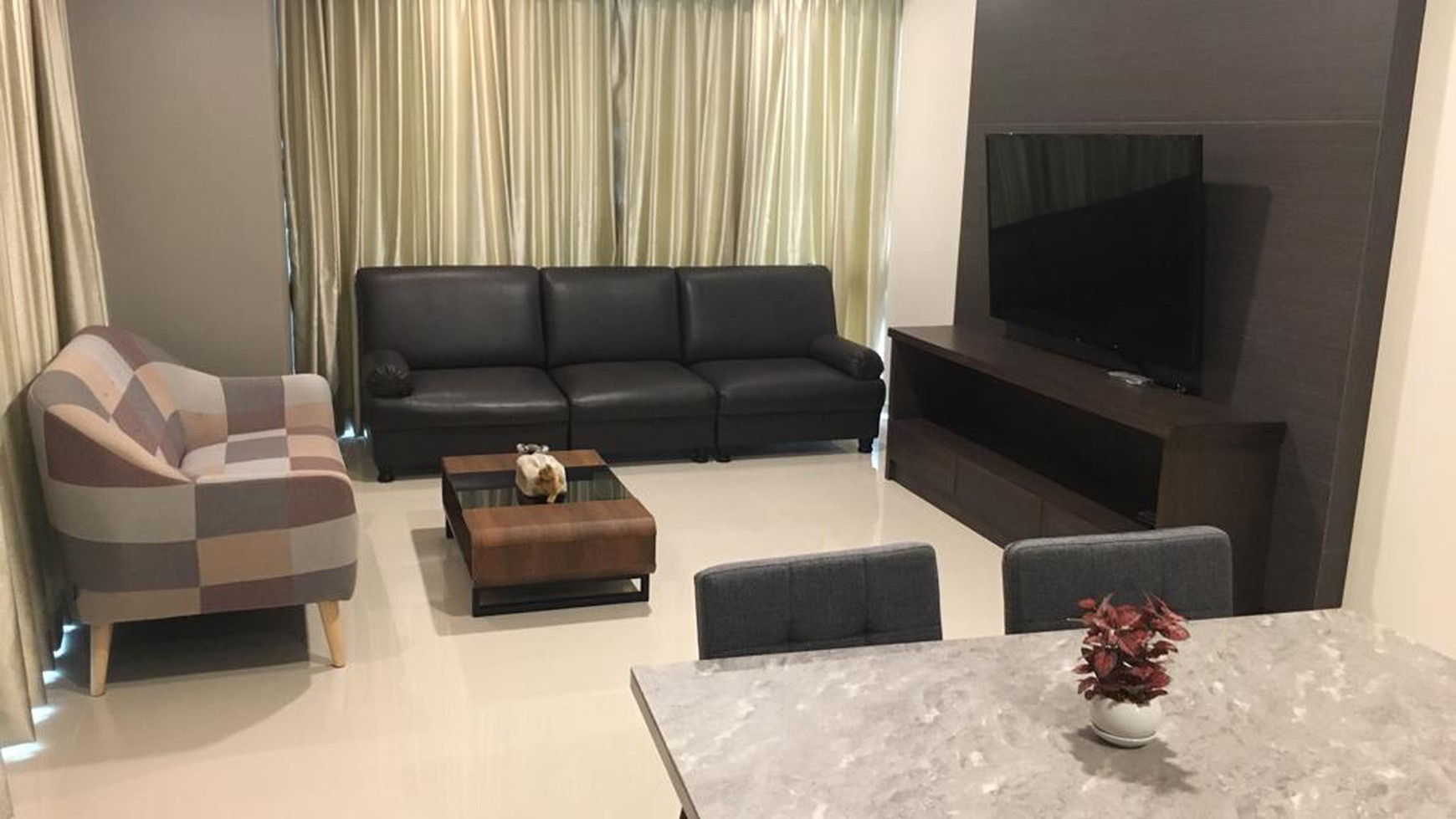 Disewakan Apartment U-Residence Type 2BR Luas Bangunan Lebih Besar- Lippo Karawaci