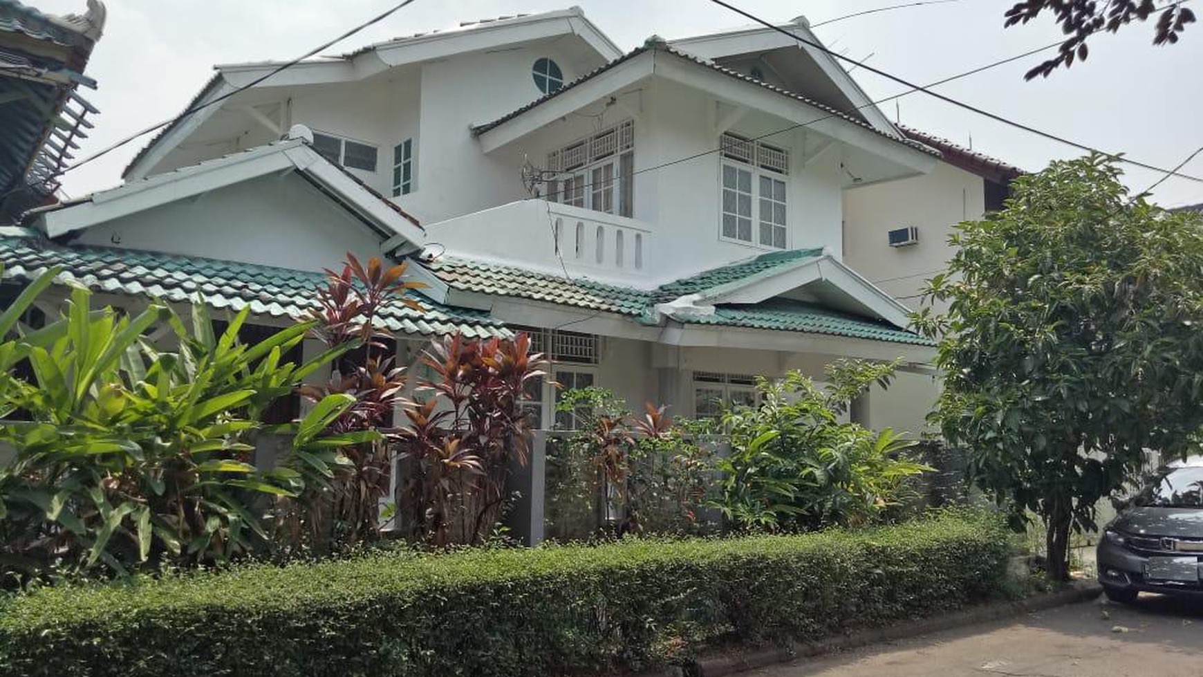 Rumah dgn Halaman yg luas, Hoek, jalan lebar, dlm Cluster Lokasi ok di Mertilang Bintaro Jaya 9