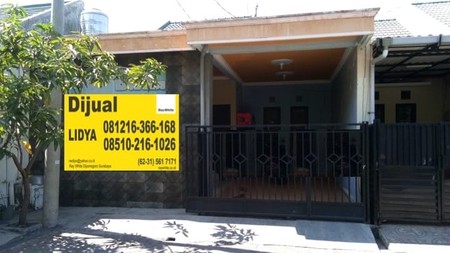 dijual rumah  garden dian regency bonus water heather dan AC