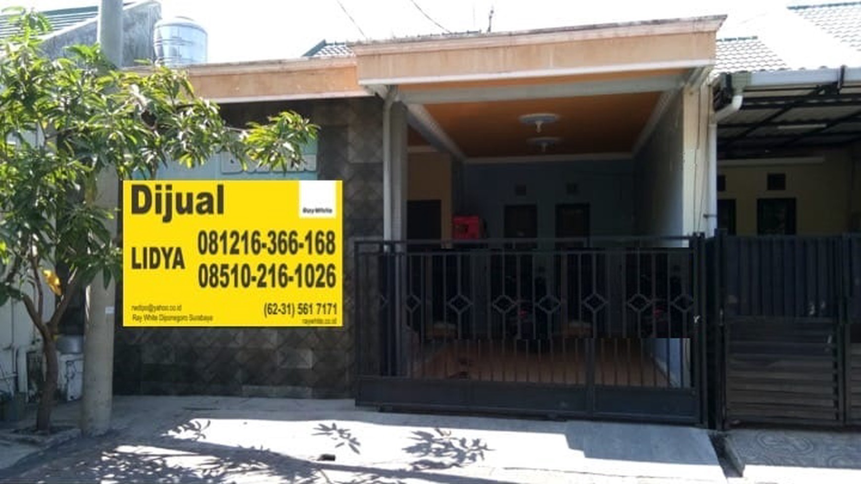 dijual rumah  garden dian regency bonus water heather dan AC
