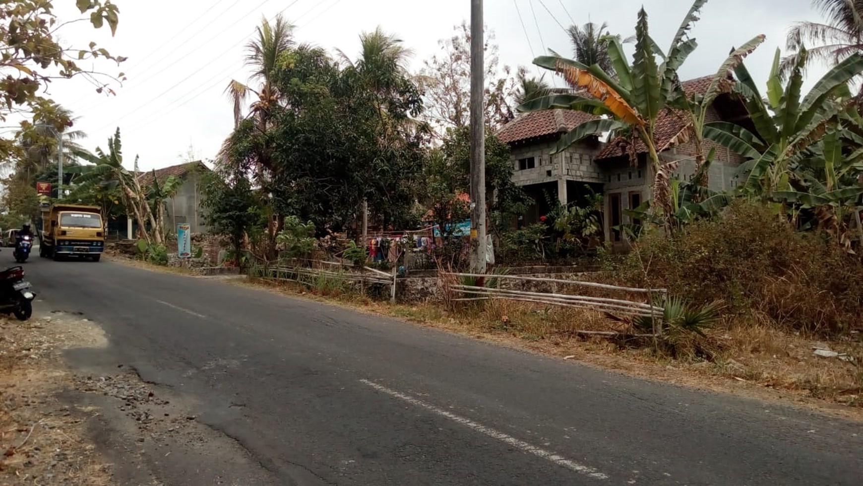 TANAH LUAS COCOK UNTUK TEMPAT TINGGAL, DLL DI DAERAH BANGUNJIWO