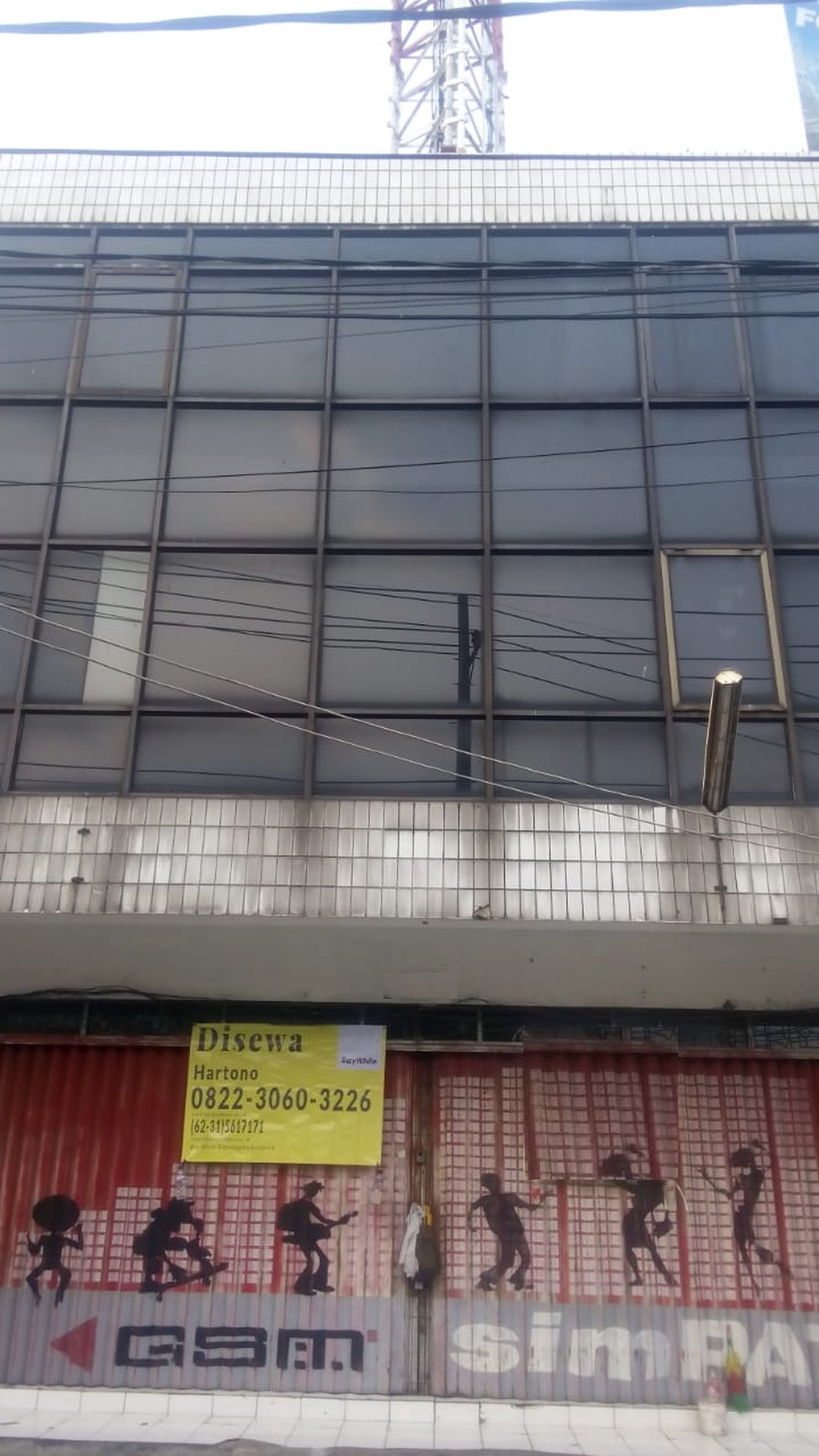 disewakan ruko nol jalan raya diponegoro murah