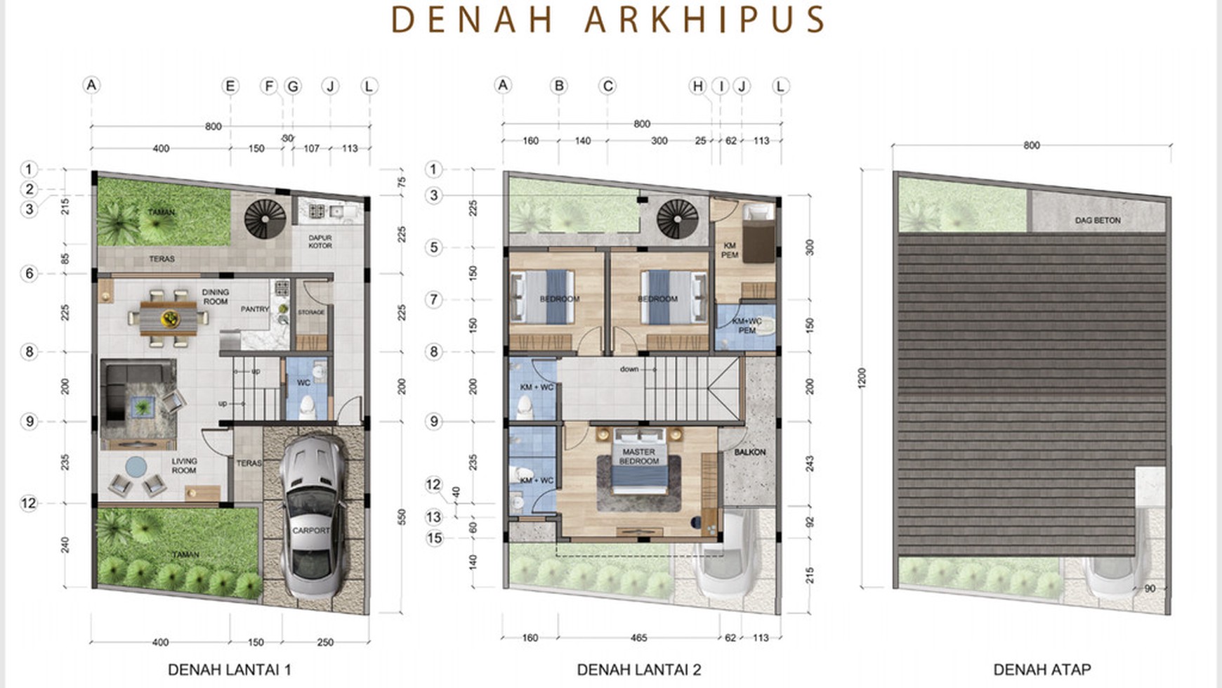 Rumah Cluster Elegan 2 Lantai, Di BINTARO rengas, ciputat, Luas 96 M, Harga 1,5 M#IK