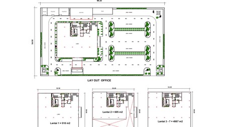 Gedung di jual/ disewakan