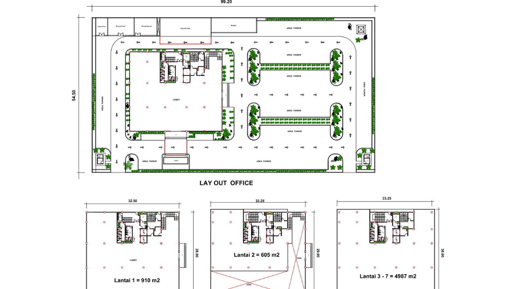 Gedung di jual/ disewakan