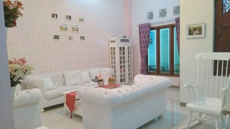 RUMAH + FURNITURE, HARGA NEGO, COCOK UNTUK KELUARGA BESAR.