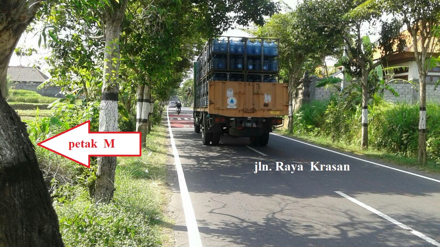 TANAH Di Jual PINGGIR JALAN RAYA di Desa Sedang, Badung, BALI, Luas 22.655 M, Harga 2,75 Juta/Meter NEGO