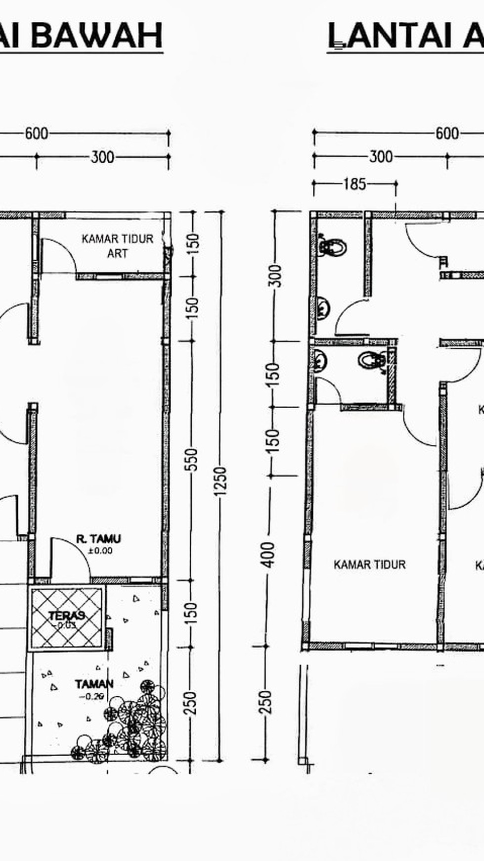 Rumah KOMPLEK PURI BETA Luas 75 M, 2 Lantai, Selangkah dengan terminal BUSWAY CIledug, Harga 1,5 M, NEGO.