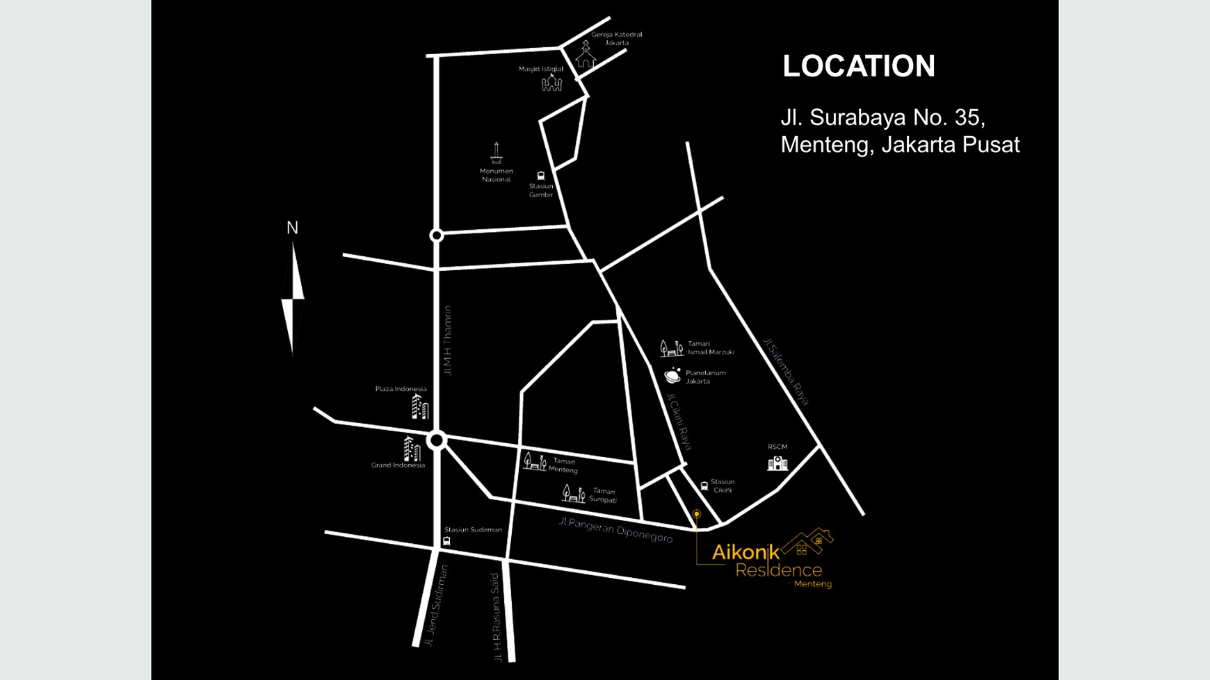 Rumah di Menteng 3 Lantai, Luas 235 M, Harga 22,5 M.