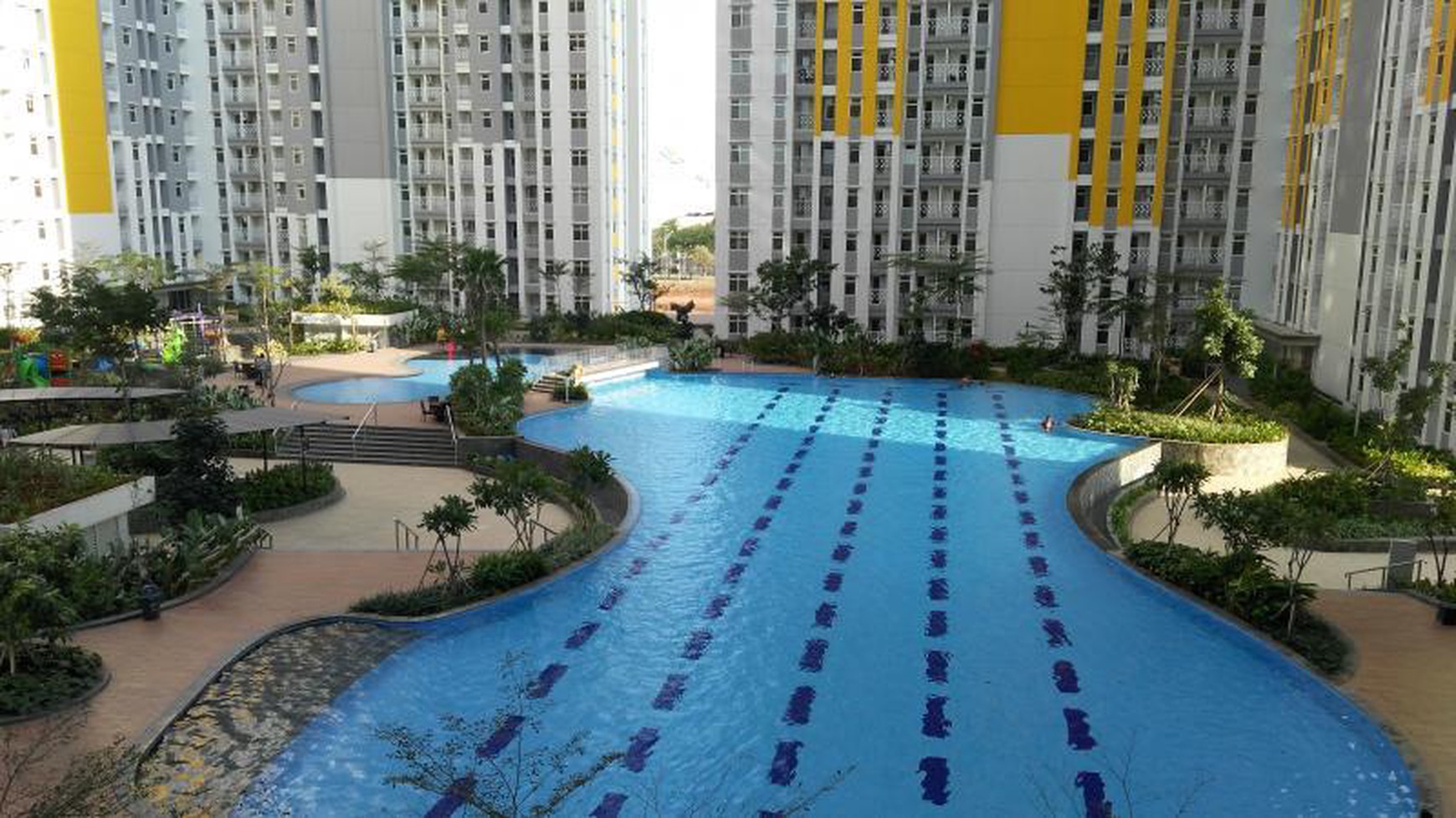 Apartemen Spring Lake 2BR Baru Renov FF