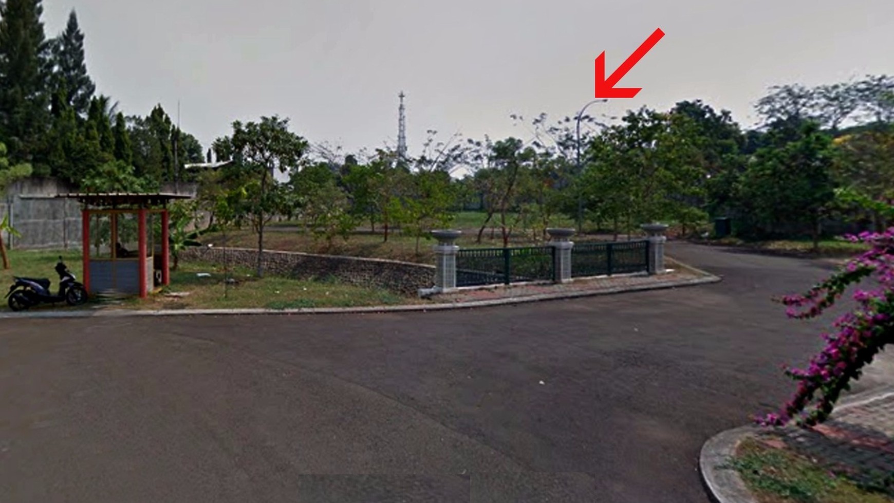 Kavling unik View sungai Puspita Loka