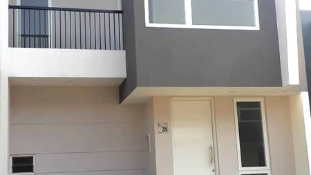 Rumah Cantiq Minimalis siap huni, 72m harga 1,6M nego