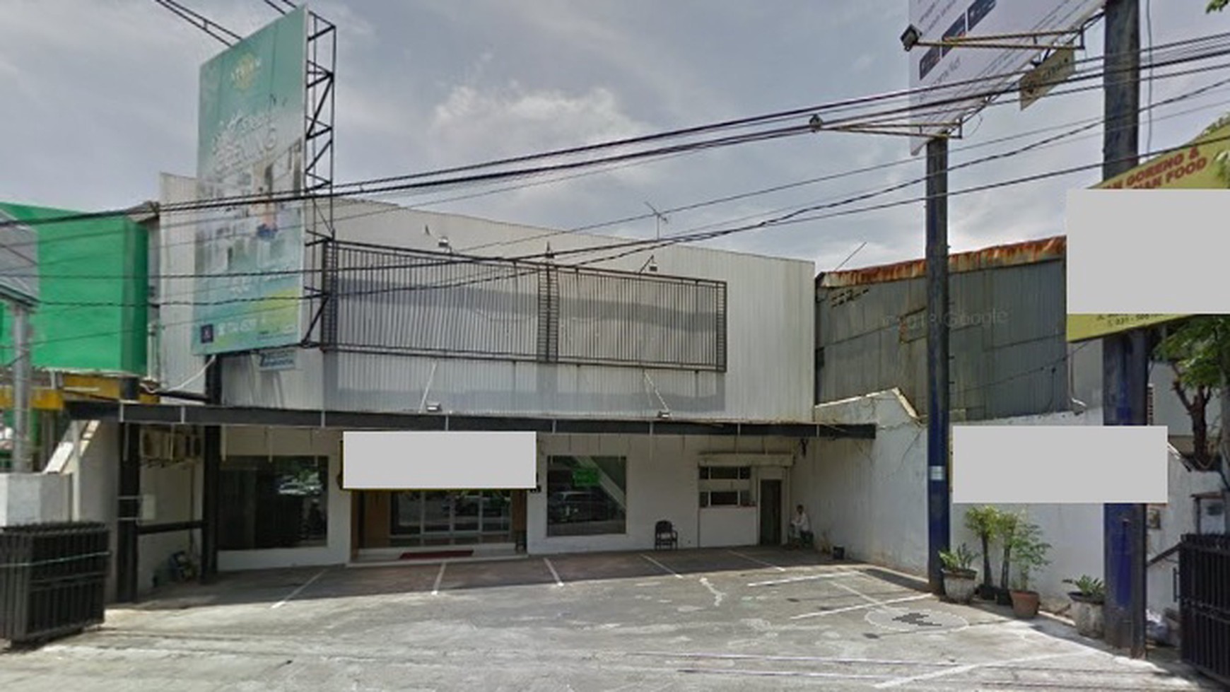 Ruang Usaha di pusat kota Nol jalan raya strategis