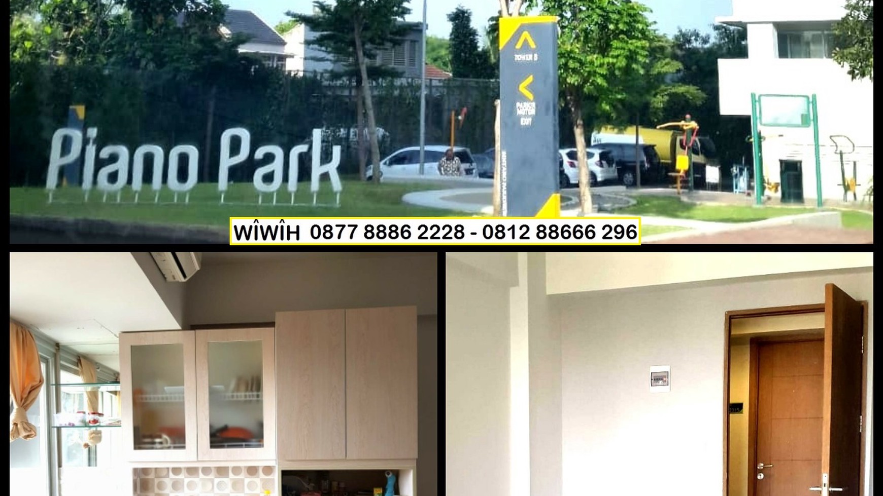 Jual Cepat Apartemen Bintaro Park View 2BR hanya 580Jt, MURAAAH!!!