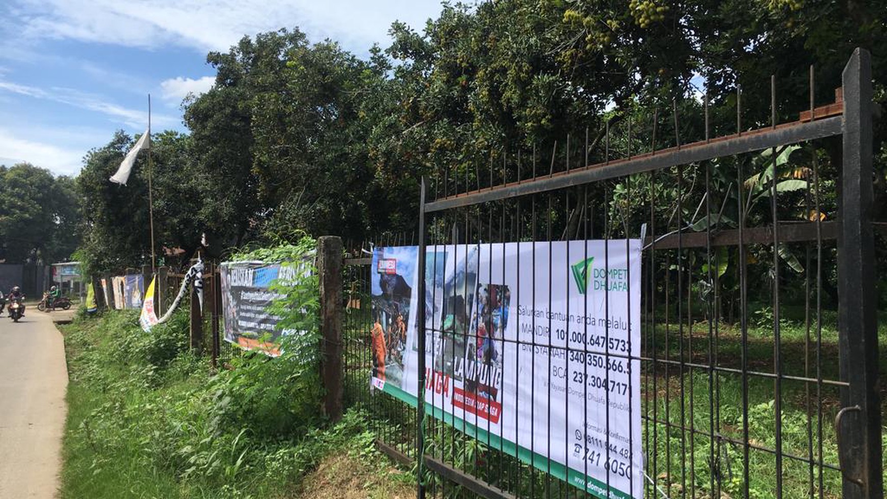 Tanah Pinggir Jalan Limo Meruyung Depok