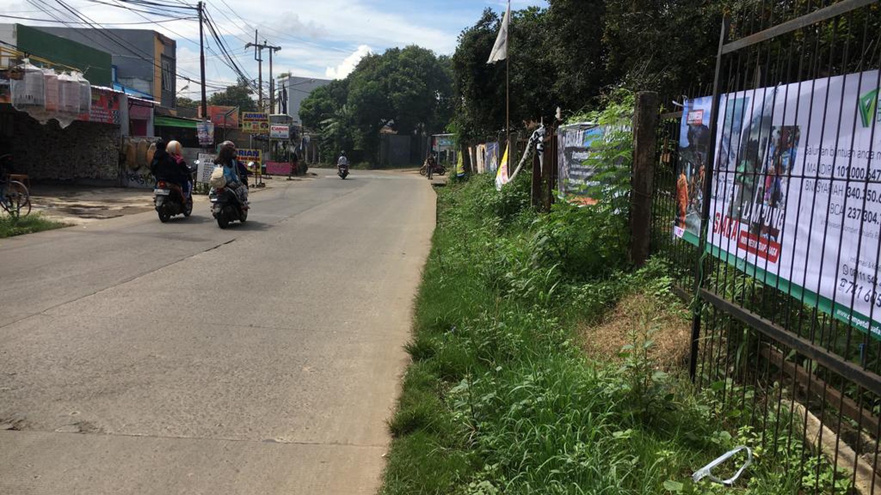 Tanah Pinggir Jalan Limo Meruyung Depok