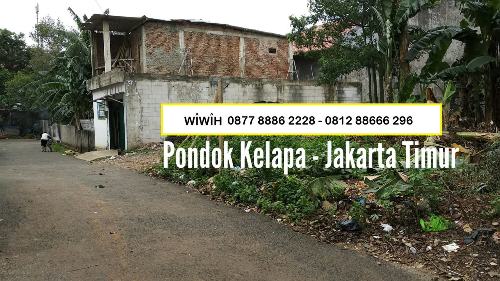 Tanah Kavling Luas 313m Harga 7 Jt/m nego sampai deal, Jarang Ada