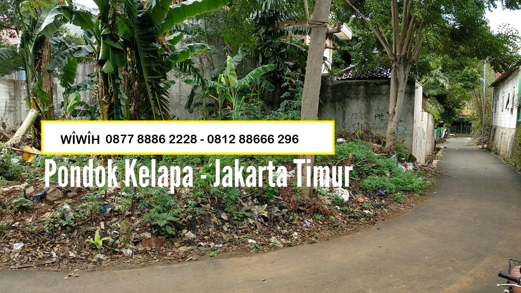 Tanah Kavling Luas 313m Harga 7 Jt/m nego sampai deal, Jarang Ada