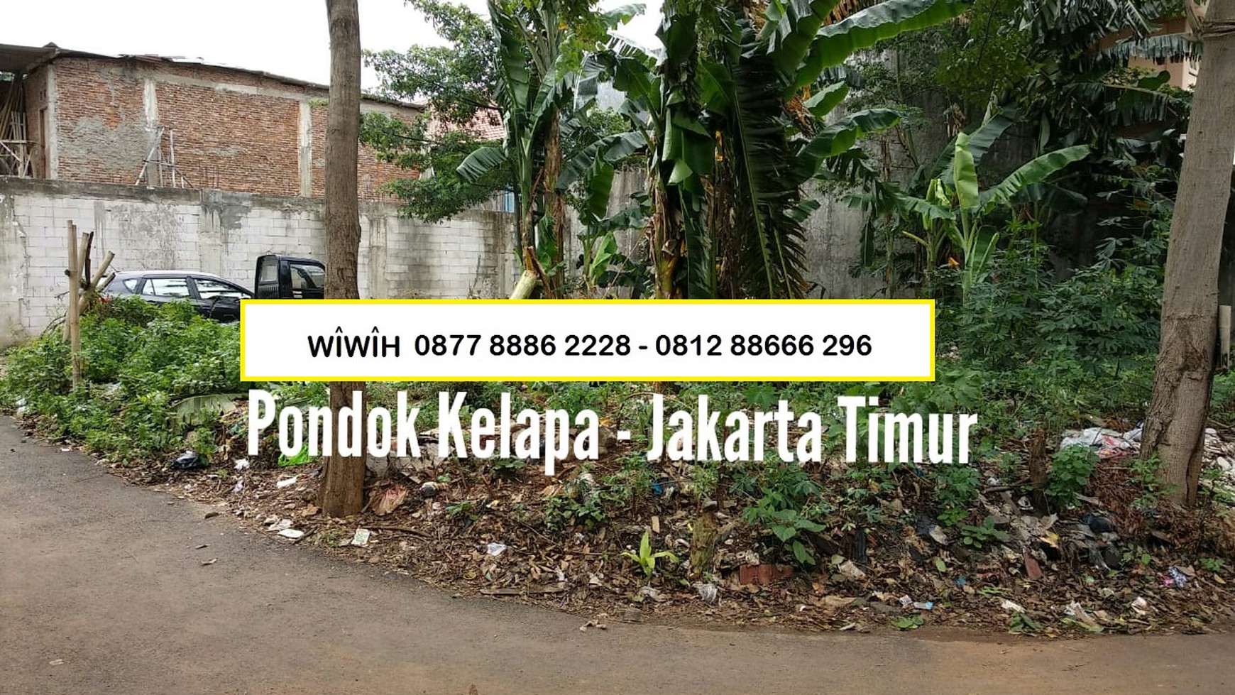 Tanah Kavling Luas 313m Harga 7 Jt/m nego sampai deal, Jarang Ada