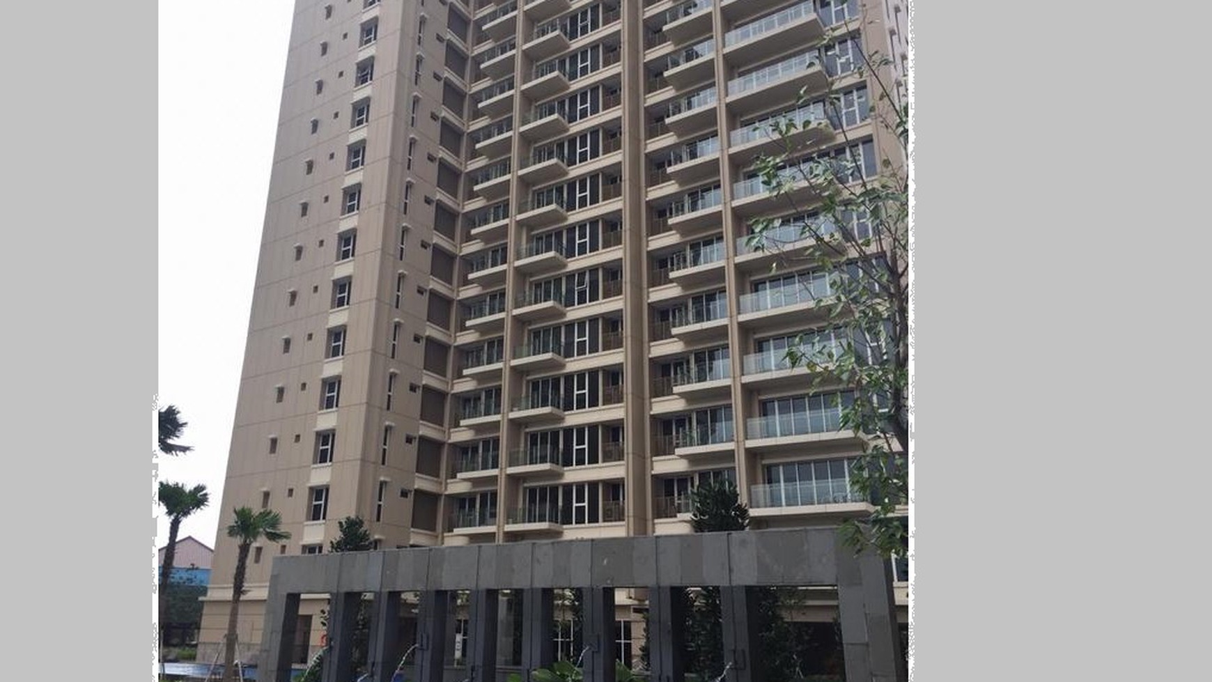 Disewa Aaprtemen Type 1 BR, Startegis, tengah kota, tinggal bawa koper