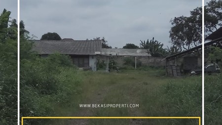 Tanah strategis di jalan utama jatimakmur pondok gede, bisa lewat container 20ft.