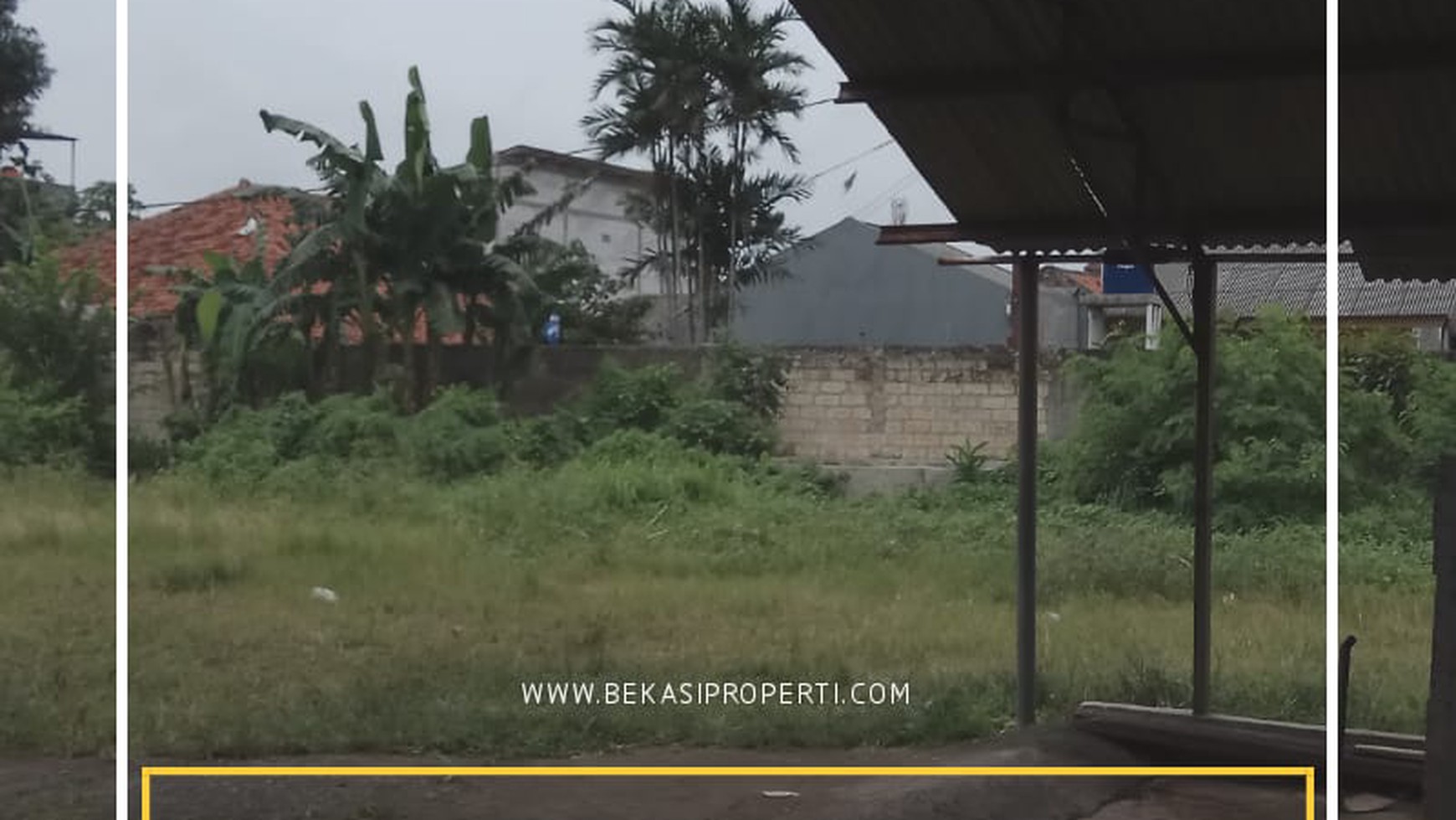 Tanah strategis di jalan utama jatimakmur pondok gede, bisa lewat container 20ft.
