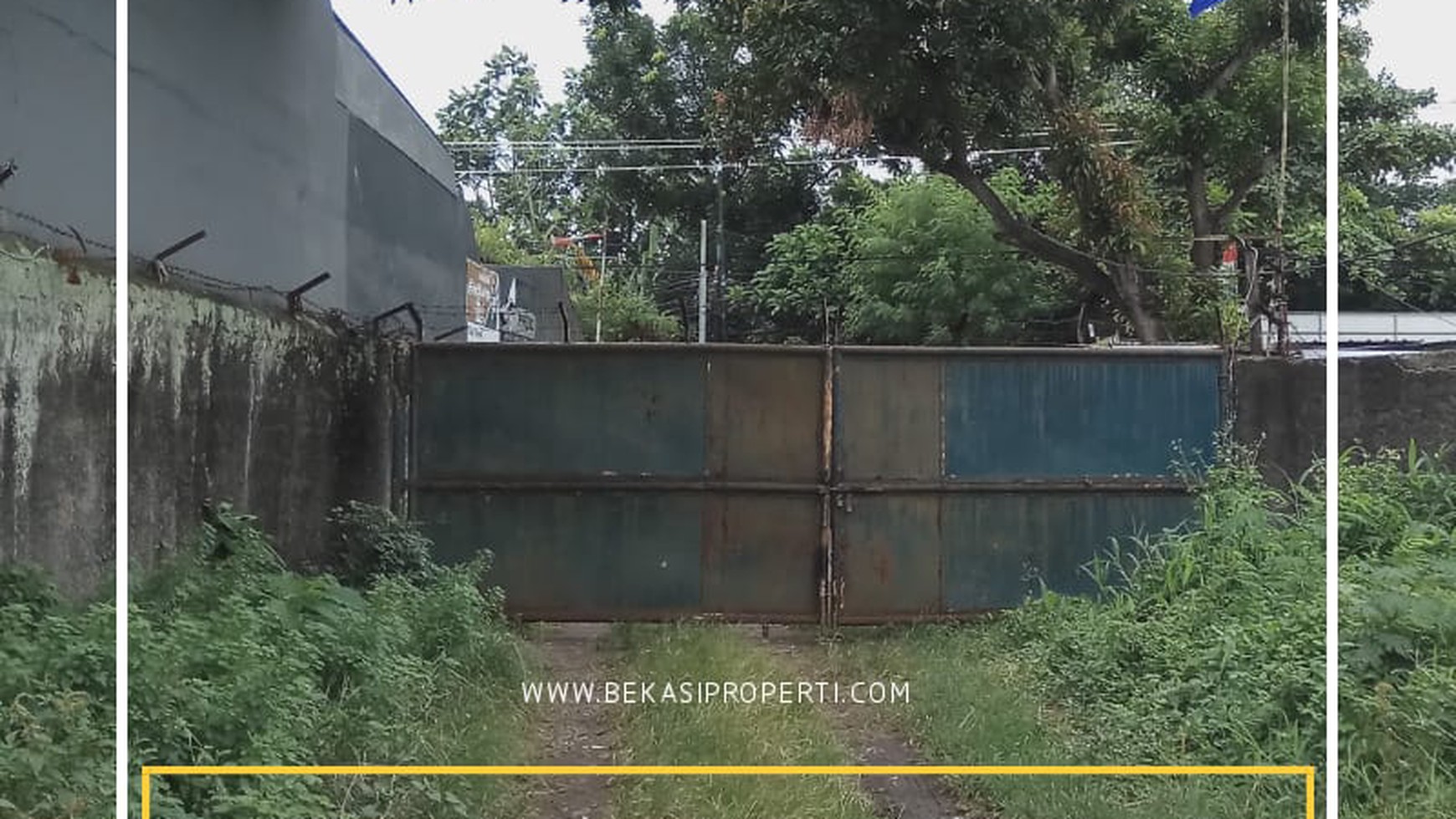 Tanah strategis di jalan utama jatimakmur pondok gede, bisa lewat container 20ft.
