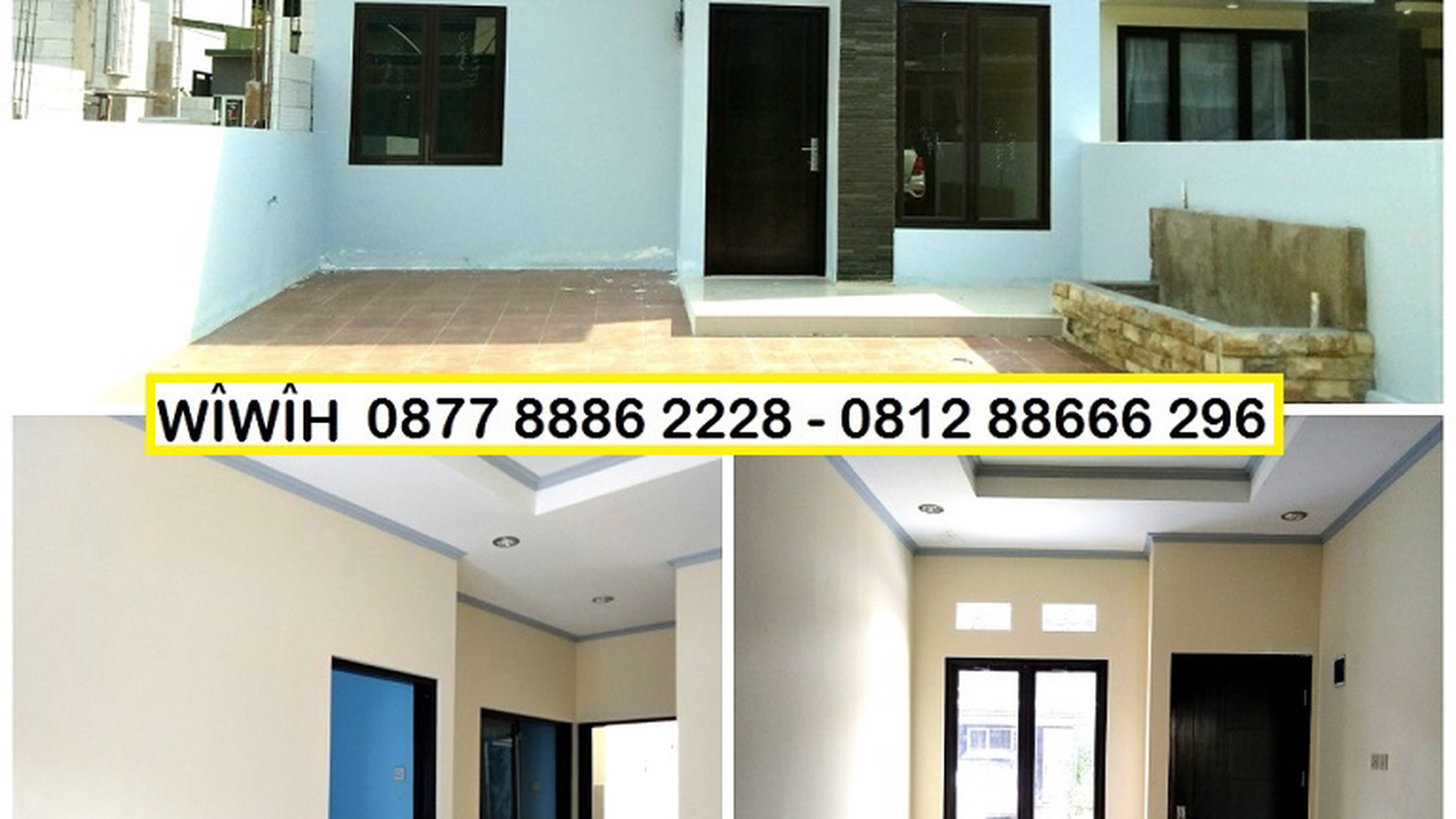 Rumah Brand New Cantiq Minimalis siap huni 83m harga 850Jt, Jarang Ada