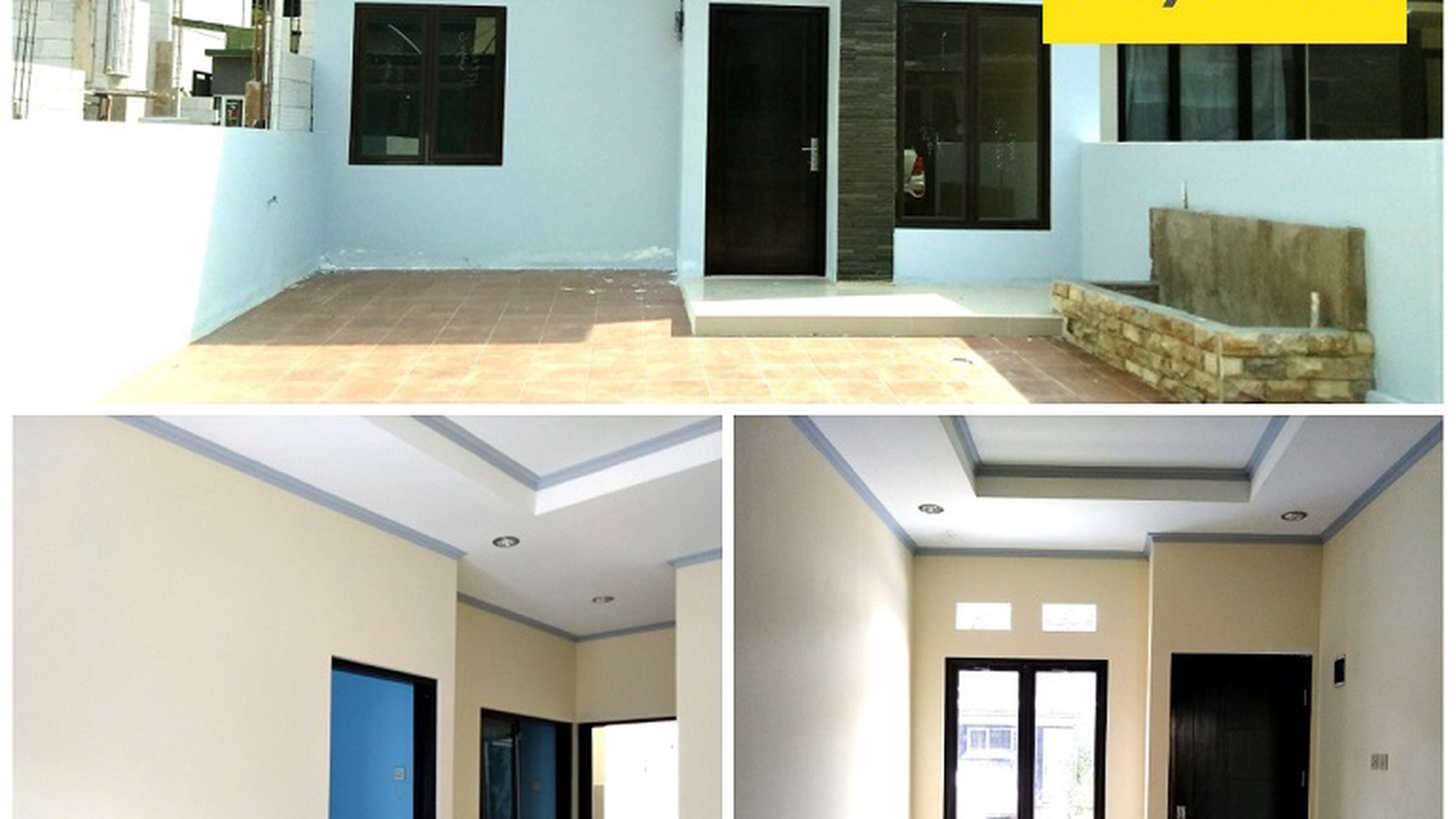 Rumah Brand New Cantiq Minimalis siap huni 83m harga 850Jt, Jarang Ada