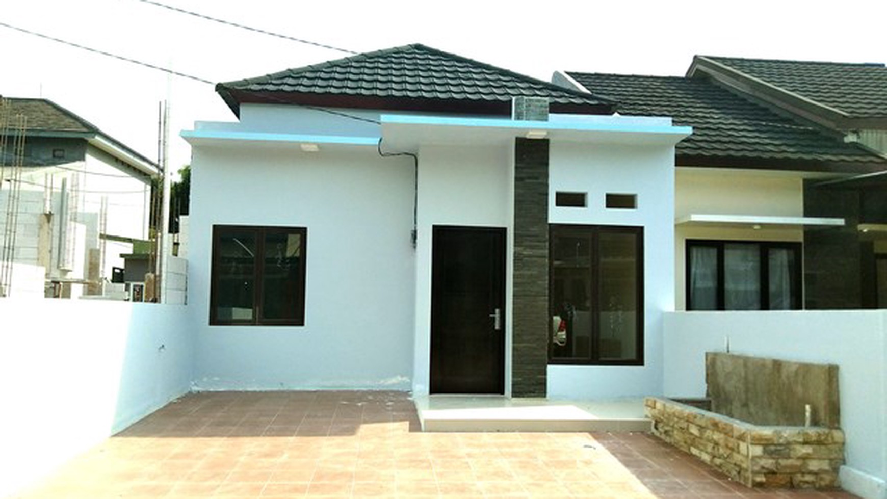 Rumah Brand New Cantiq Minimalis siap huni 83m harga 850Jt, Jarang Ada